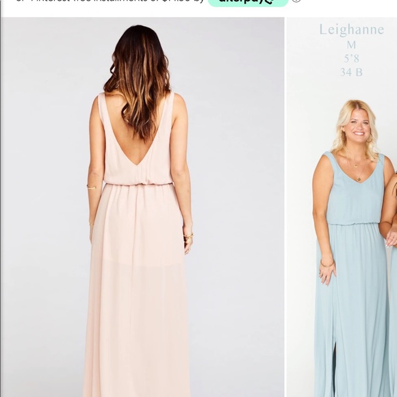 Show Me Your Mumu Bridesmaids dress in Dusty Blush - Picture 4 of 4